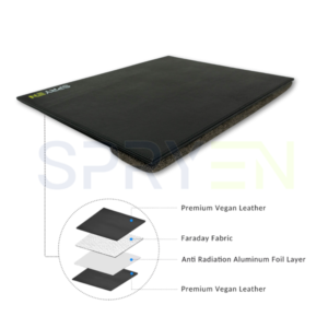 EMF Blocking Laptop Tray,Anti-Radiation Laptop Mat, Non-Invasive Ergonomic Shielding Device, Physical Firewall for Health, Laptop Heat Neutralizer